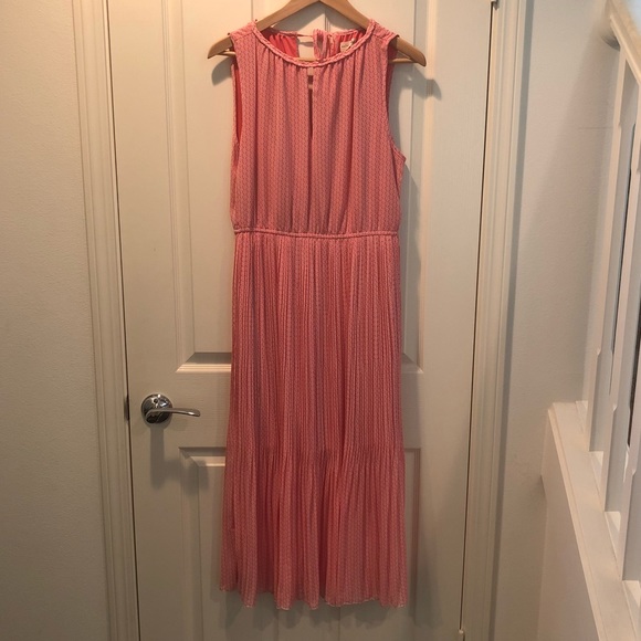 Maison Jules coral arrow printed dress. Size L - Picture 2 of 4